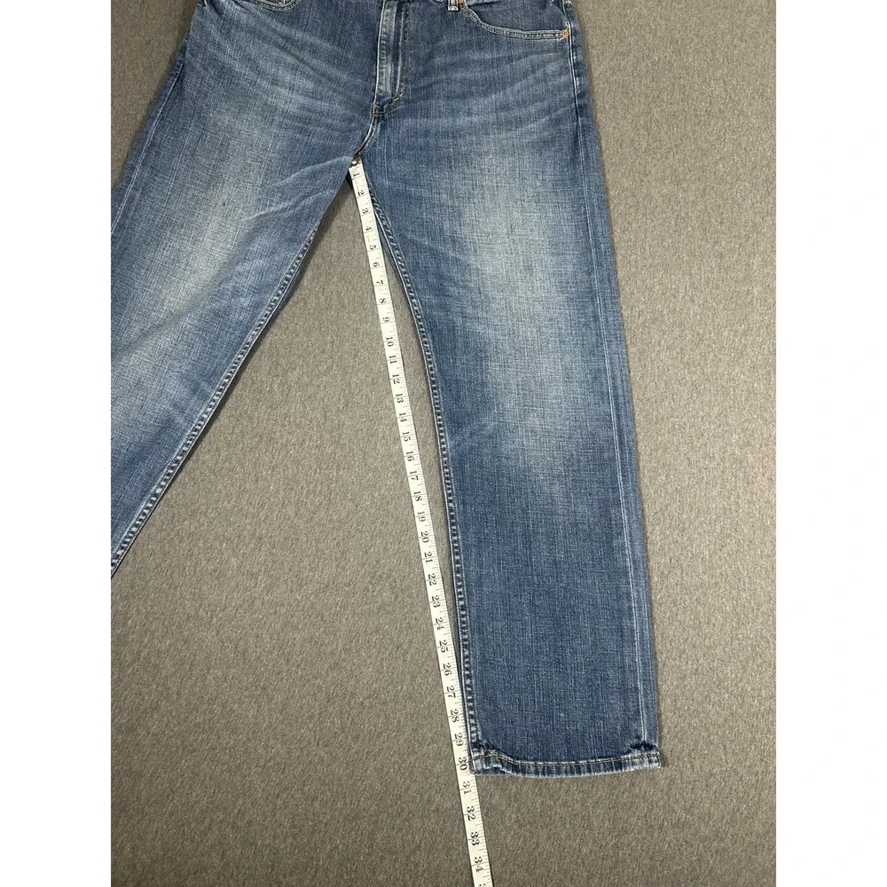 Levi's 505 Regular Fit Straight Leg Jeans 38x32 Medium Wash